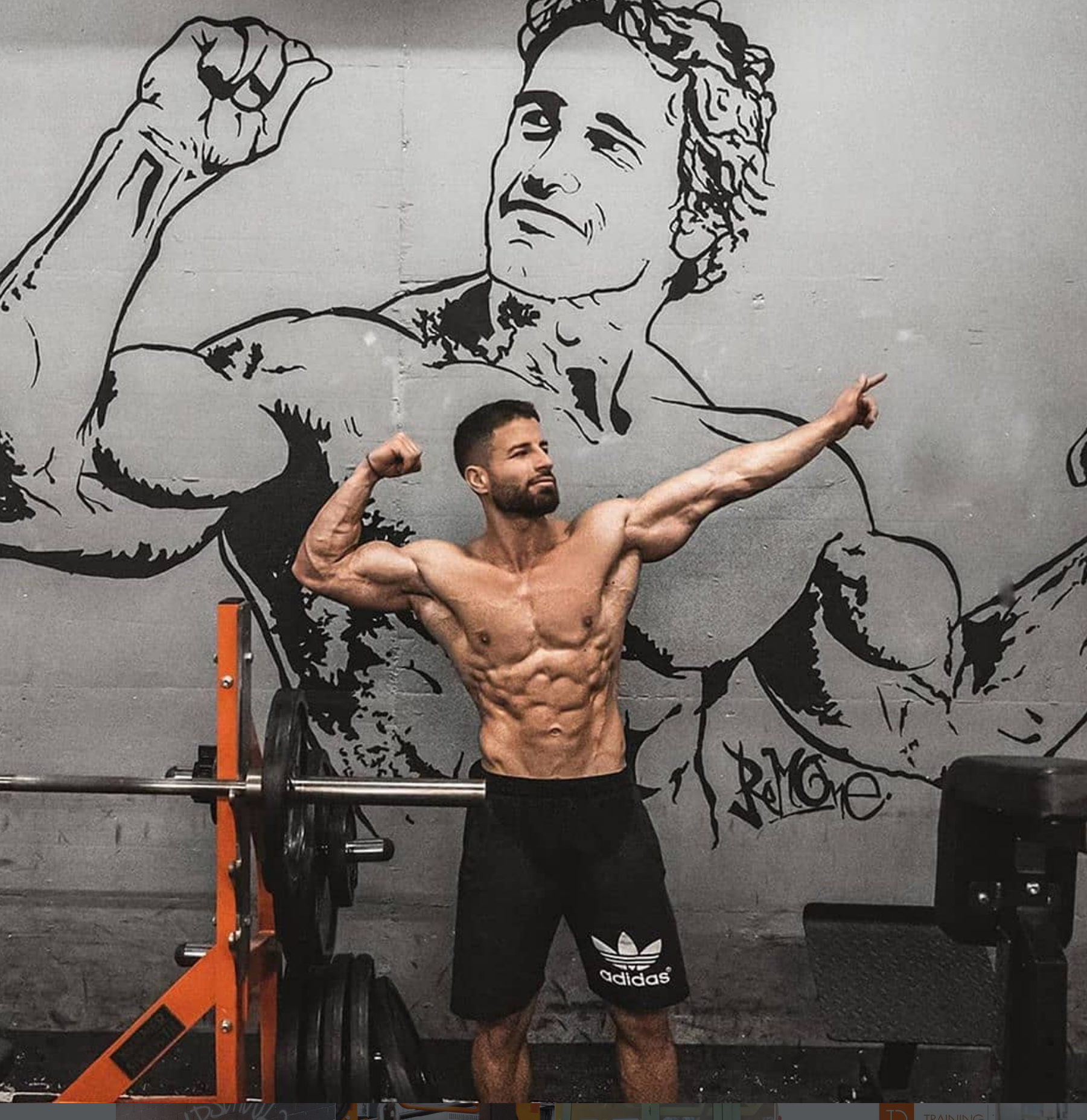 We all need to start somewhere (yes hard to believe but even @schwarzenegger had to start somewhere too). Whats important is not how fast we can progress, but how much we enjoy the journey. The more sustainable we train and eat, the more sustainable the results will be. Dont rush it or do temporary